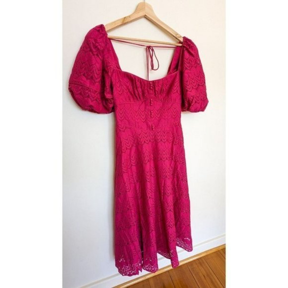 BNWT Acler Stapleton Dress Fchia Pink Size  8 - Picture 5 of 14